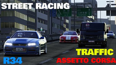 Assetto Corsa Street Racing W R Traffic Youtube