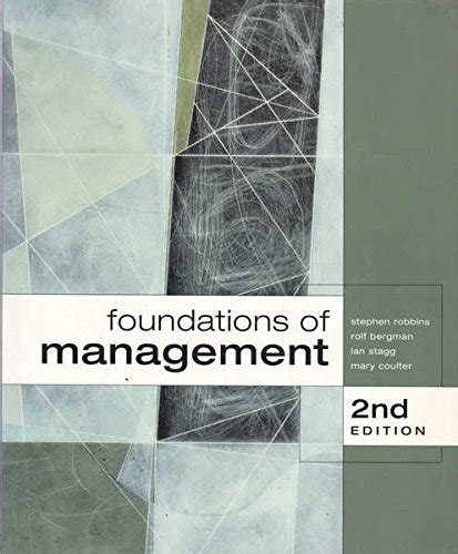 9780733971006 Foundations Of Management Abebooks Stephen Robbins