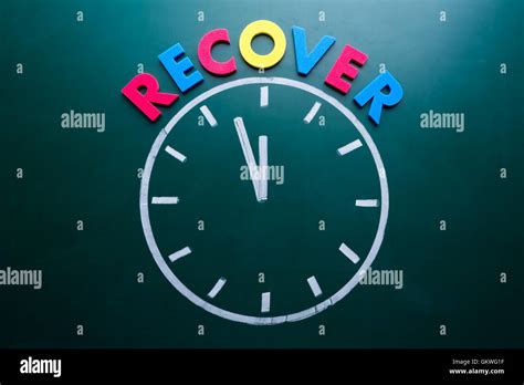 Time To Recover Concept Stock Photo Alamy