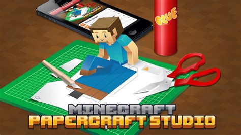 Minecraft Papercraft Studio App Trailer Youtube