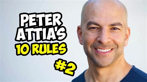 Dr Peter Attias Top 10 Health Tips 2 Youtube