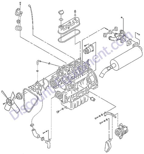 Kubota D1105 Spare Parts Manual