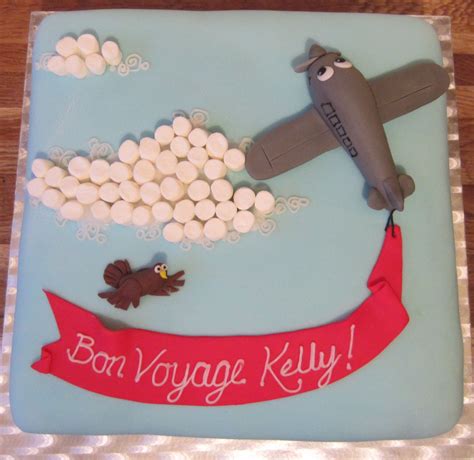 Bon Voyage Cake Bon Voyage Cake Cake My Design