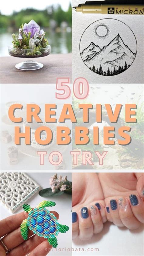 the ultimate list of creative hobbies for adults artofit