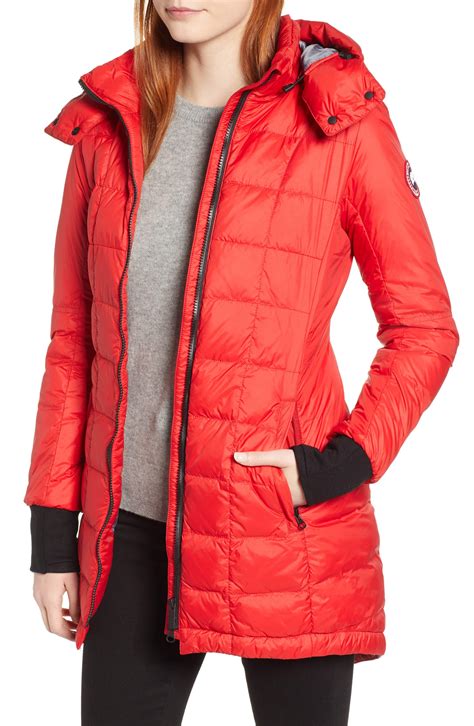 Buy canada goose ellison packable down jacket lichen and other down jackets & parkas at amazon.com. Canada Goose Ellison Packable Down Jacket, (0) in Red - Lyst