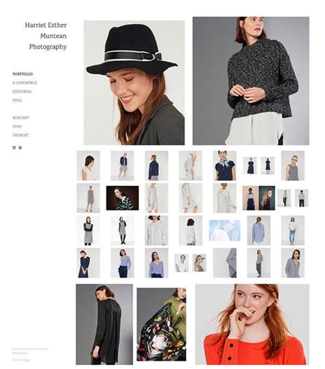 Stunning Portfolio Websites Of Fashion Designers And Stylists Pixpa