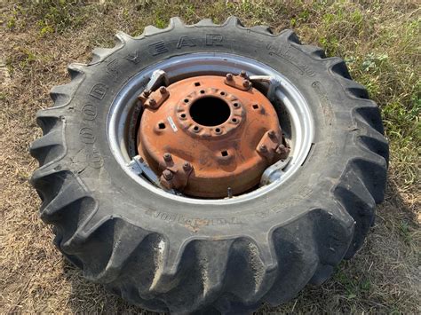 Goodyear 149 28 Allis Chalmers Tractor Tires And Rims Bigiron Auctions