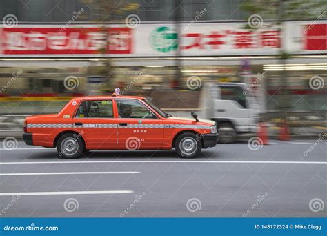 Taxi In Tokyo Editorial Stock Image Image Of Exterior 148172324