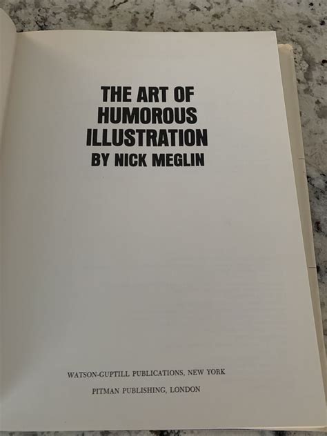 The Art Of Humorous Illustration Nick Meglin 1973 Signed Ebay