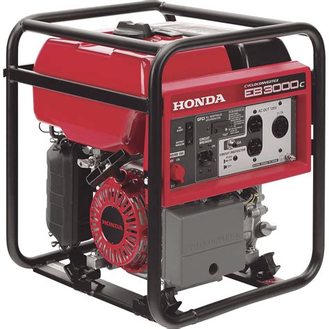 Honda Eb3000c Cycloconverter Portable Generator — 3000 Surge Watts