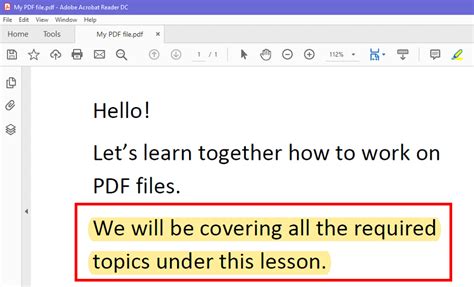 How To Highlight Text In Pdf Javatpoint