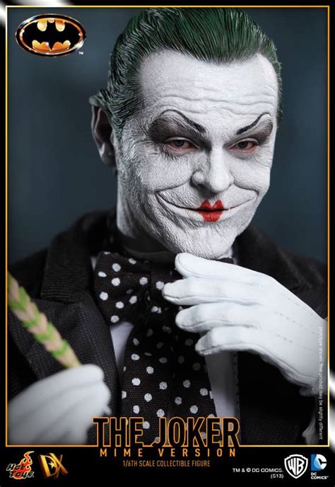Hot Toys Announces The Jack Nicholson Joker Mime Version From Batman 1989