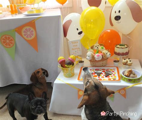 Dog Party Theme Puppy Party Theme Ideas Dog Food