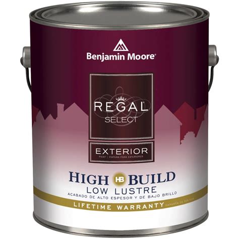 Protective Paint REGAL SELECT HIGH BUILD Benjamin Moore Co Outdoor For Wall Acrylic