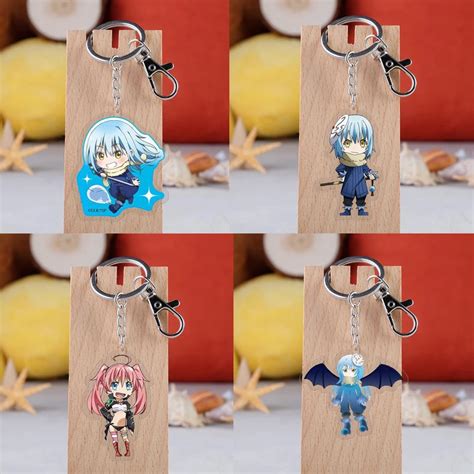 That Time I Got Reincarnated As A Slime Keychain Cosplay Props Rimuru