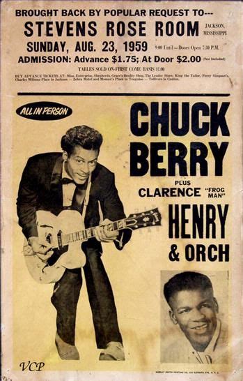 chuck berry from vintage concert posters buy or sell concert posters en 2019 concert rock