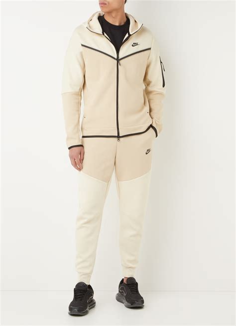 Nike Tech Fleece Tracksuit Beigecream Ubicaciondepersonascdmxgobmx