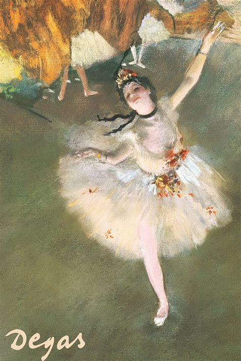 Degas Ballerina Athena Posters