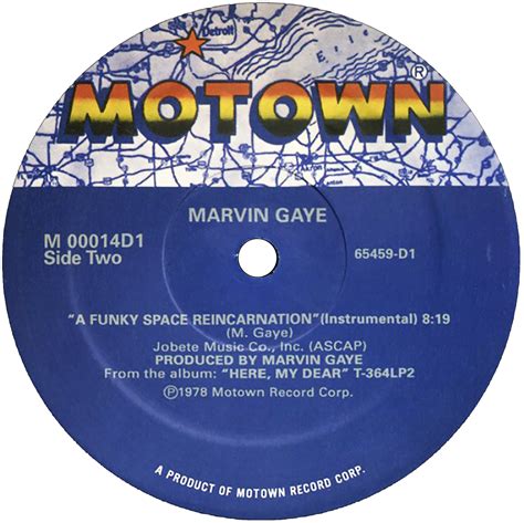 Motown Music Record Marvin Gaye Iron On Transfer #5 - Divine Bovinity