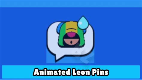 All Animated Leon Pins Brawl Stars Youtube