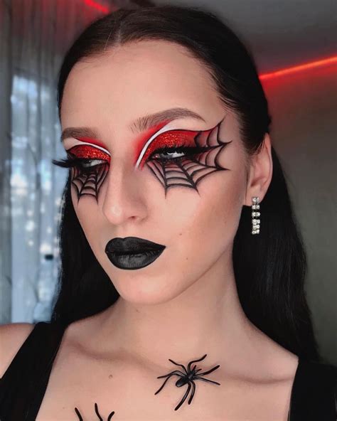 Spider Makeup In 2023 Creative Halloween Makeup Amazing Halloween