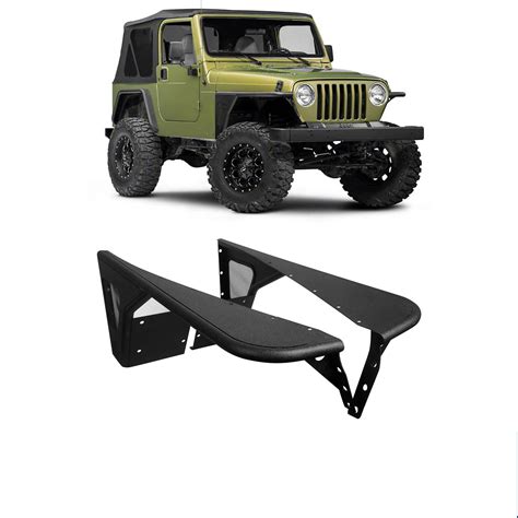 Jeep Tj Front Fender Flares Armor Wheel Fenders For 1997 2006 Jeep