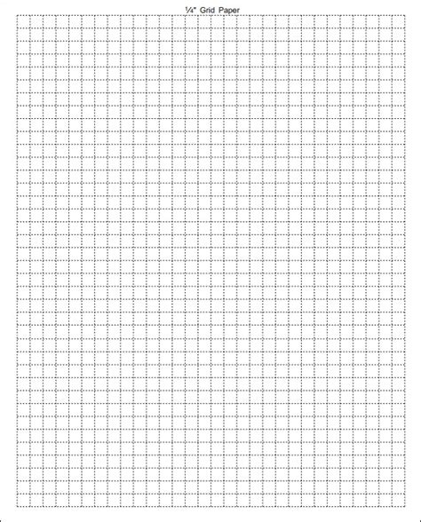 Printable 1 Inch Graph Paper