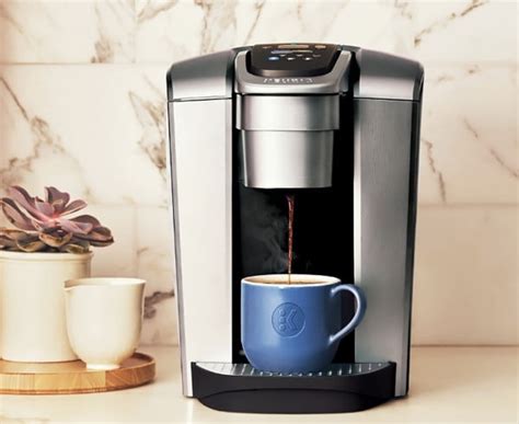 Keurig K Elite Single Serve K Cup Pod Coffee Maker With Iced Coffee Setting Silver Brickseek