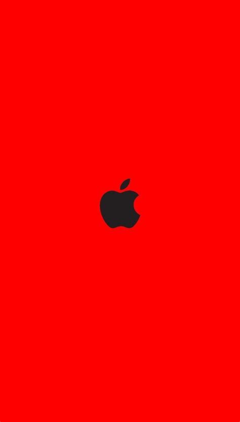 Iphone Xr Wallpaper 4k Red In 2020 Apple Wallpaper Apple Logo