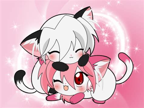 Neko And Kyuu Kittens By Candy Channeru On Deviantart