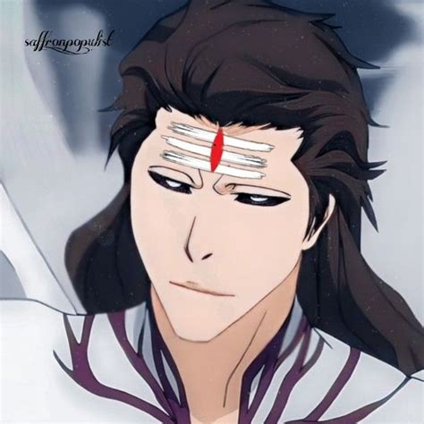 Tilak Pfp Aizen Anime Art Saffron