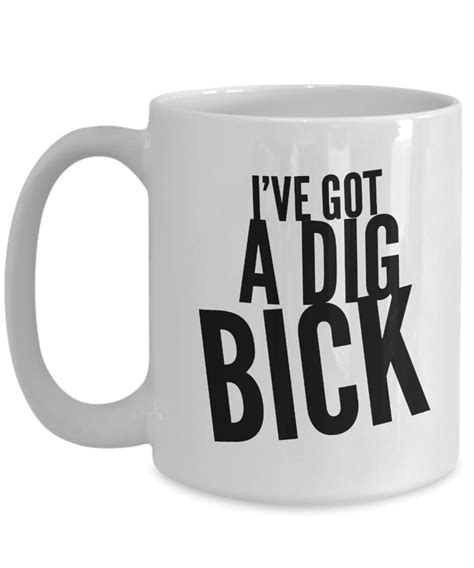 Dick Coffee Mugfunny Dick Mug For Himfunny Ts For Etsy