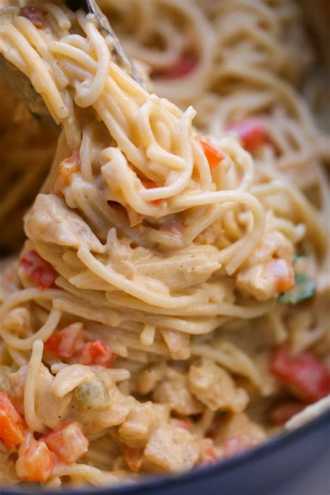 Cheesy Chicken Spaghetti Recipe Lauren S Latest