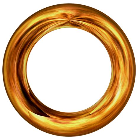 Gold Sonic Ring PNG Images Transparent Free Download PNGMart