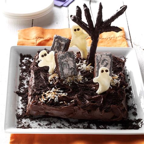 Ghosts In The Graveyard Cake Recipe How To Make It