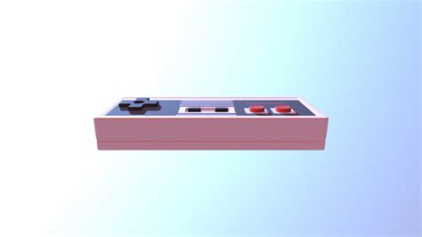 Nes Controller 3d Model By Greg Simmong5 936d121 Sketchfab