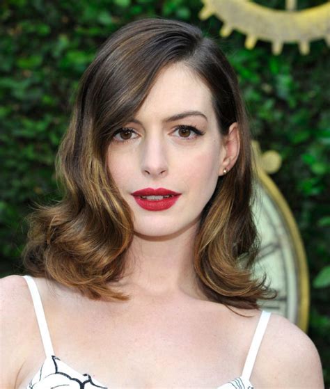 30 Anne Hathaway Hair Color Fashion Style