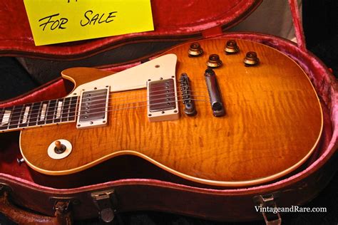 1960 Gibson Les Paul Standard Burst Vintage And Rare Blog