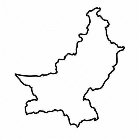 Country Geography Map Pakistan World Icon Download On Iconfinder