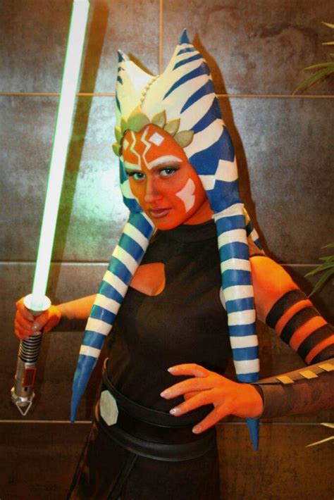 Star Wars Ahsoka Tano Starwars Ahsokatano Cosplay Lightsaber