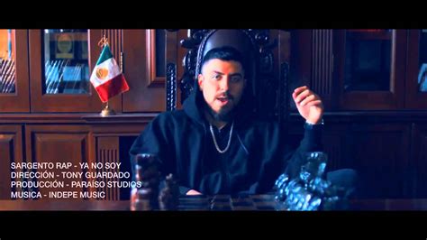 Rapper known as el sargento rap who appeared on the reality show big brother. Sargento rap- Ya no soy, Letra en la descripcion. - YouTube