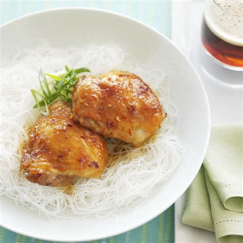 Asian Glazed Chicken Thighs Recipe Epicurious