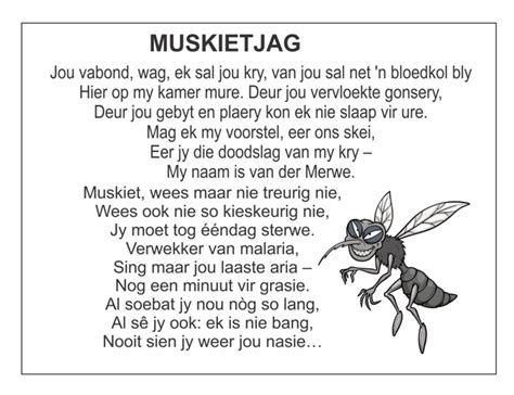 Afrikaans Poems For Grade 5
