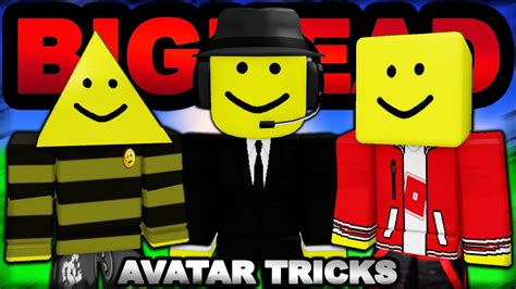 Bighead Avatar Tricks Roblox Youtube