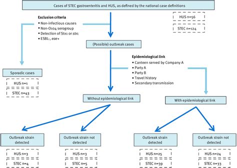 Stec Gastroenteritis And Hus Cases And Criteria For Sporadic Cases And