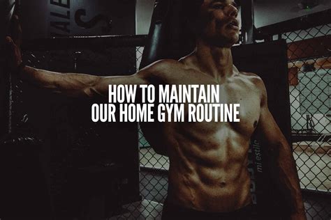 How To Maintain Your Home Gym Routine Aks Fitness Equipmentfitballs