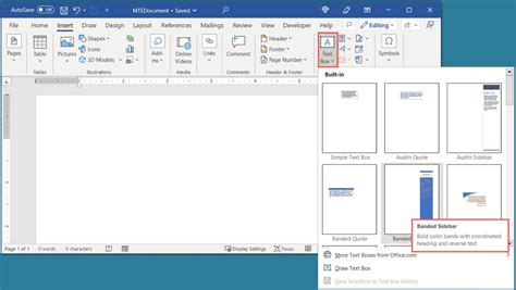 How To Insert Format And Link Text Boxes In Microsoft Word Somapower