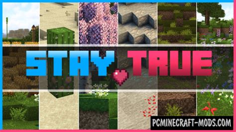 Stay True 16x Resource Pack For Minecraft 1191 1182 Pc Java Mods