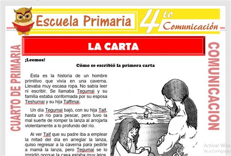 Ficha De Que Es Una Carta Para Cuarto De Primaria Fichas Descriptivas Por Alumno Escritura De