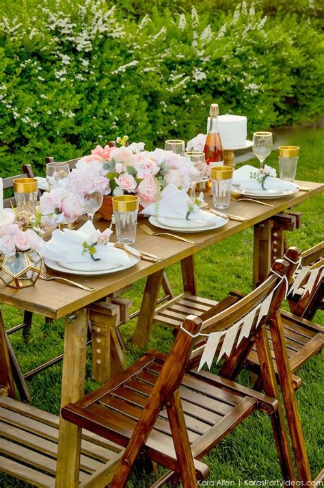 These affordable table decorations offer an easy way to give your table setting an instant lift. Kara's Party Ideas Garden Party Tablescape + Free ...